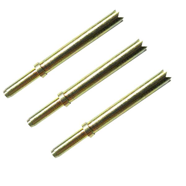 Kronenstifte mit Kragen, durchm 10,0 mm, Fussdurchmesser 4 mm, Gesamtlänge 50,0 mm