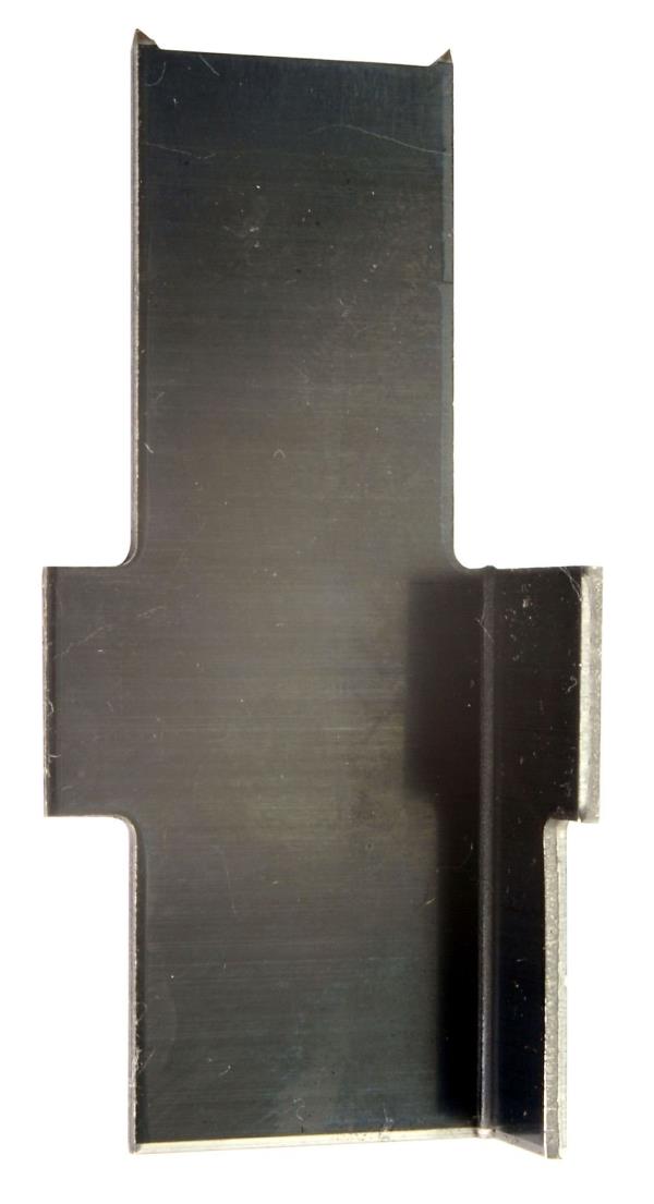Ausbrechkrallen 50 x 20 mm, rechtes Teil vorgebogen