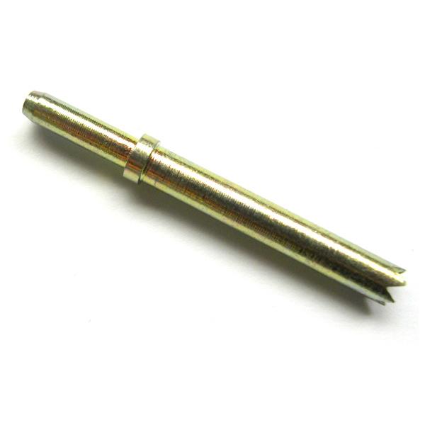 Kronenstifte mit Kragen, durchm 2,0 mm, Fussdurchmesser 4 mm, Gesamtlänge 50,0 mm