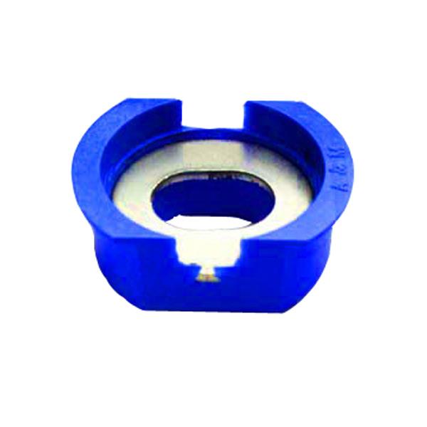 Speedmount plus blau mit Langloch 10,5 x 15mm