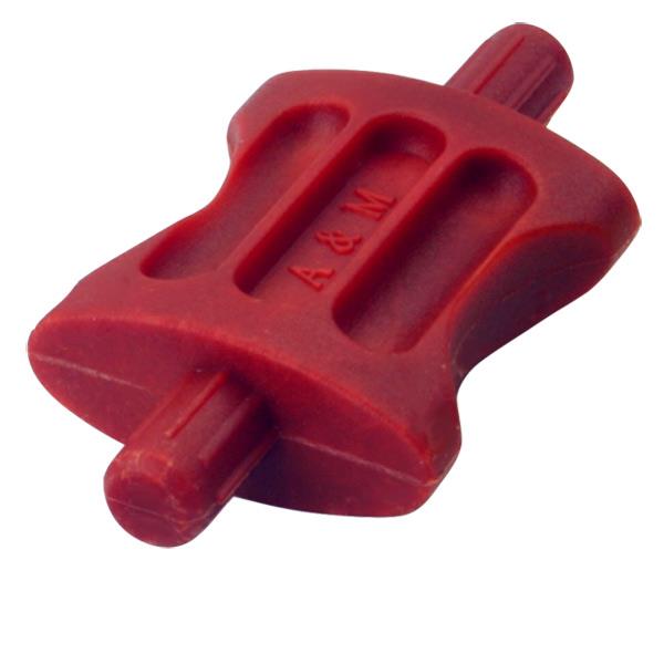 Abstandhalter aus Kunststoff ovale Ausführung, beste Stabilität durch extra grosse Auflagefläche Körperlänge 25 mmZapfendurchmesser 6,2mm