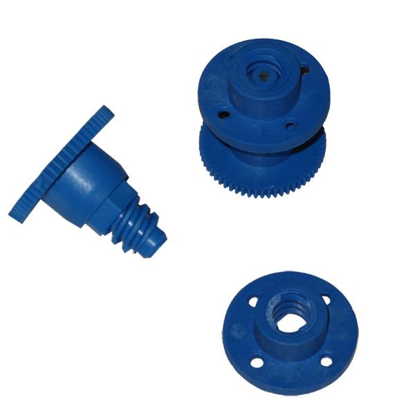 Distanzstück Set 21 mm für Abschlagbrett, glasfaserverstärkter Kunststoff, hellblau