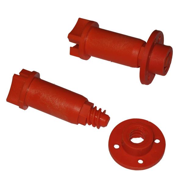 Distanzstück Set 50 mm, glasfaserverstärkter Kunststoff, orange