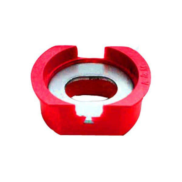 Speedmount plus rot mit Langloch 10,5 x 15mm
