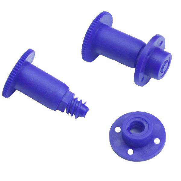 Distanzstück Set 45 mm, glasfaserverstärkter Kunststoff, hellblau