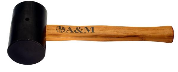 Polyurethanhammer  Nr. 7 Kopf 75 x 130 mm   Hickory Stiel 32 cm,