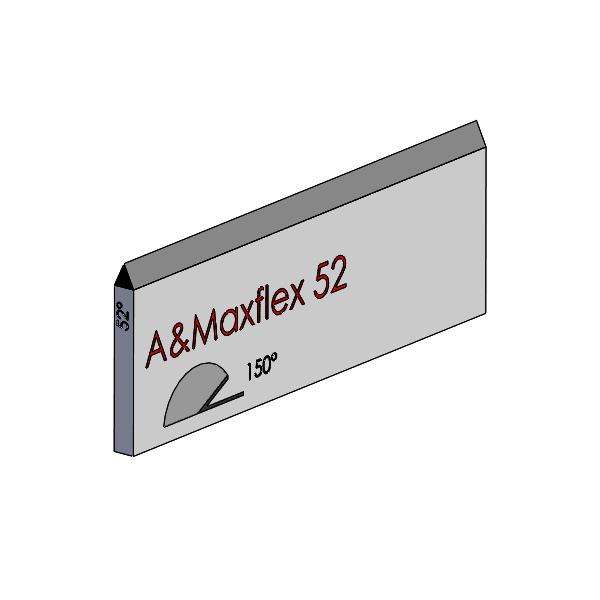 3pt A&Maxflex 52° Schneidlinie, 23,80 mm, Meterware