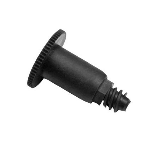 Schraube zu Distanzstück Set 50 mm, flacher Kopf, glasfaserverstärkter Kunststoff, schwarz