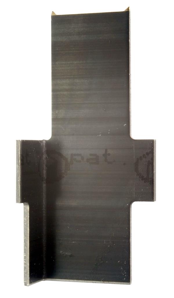 Ausbrechkrallen 50 x 8 mm linkes Teil vorgebogen